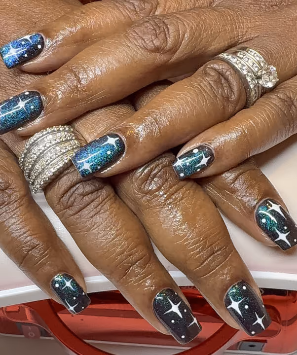 Hand Painting — nail work by FeteIsh Nailz