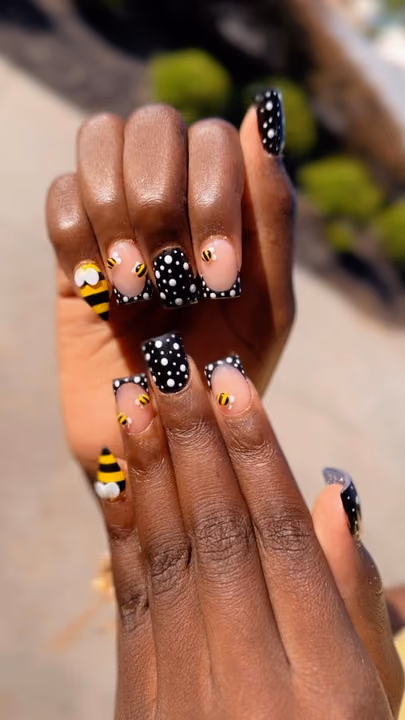 3d Sculpting, Encapsulation, Hand Painting — nail work by Lifestyle Nail Bar