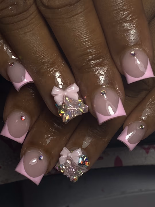 Nail work by Norcross nail tech