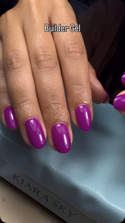 Apex Building, Builder Gel — nail work by Maya Nails & Beauty