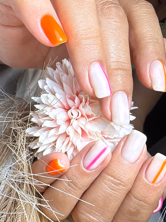 Line Art, Minimalist Art — nail work by Adyclou