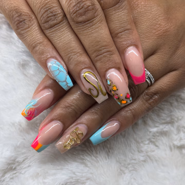 Nail work by Meme