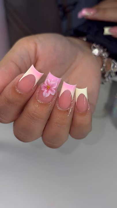 3d Sculpting, Duck, Encapsulation — nail work by Dallas Ga Nail Tech
