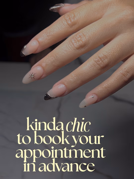 3d Sculpting, Chrome, Encapsulation — nail work by Atlantas #1 Nail Salon