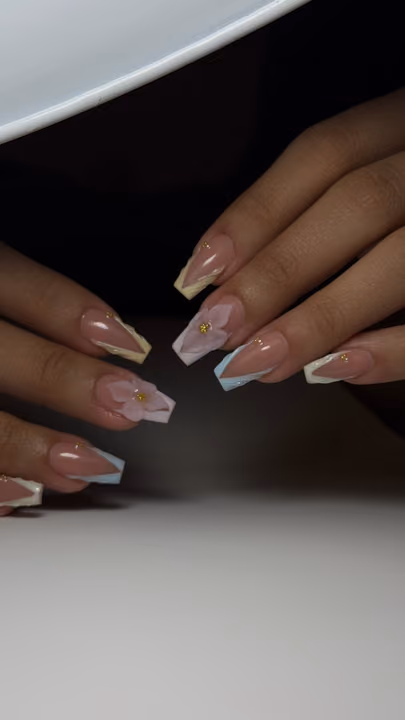 3d Sculpting, Encapsulation, French Manicure — nail work by Kakus Nails studio