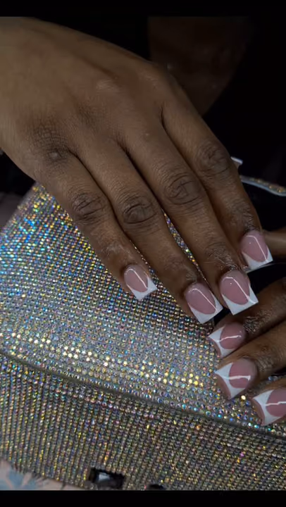 French Manicure, Structured Gel — nail work by Nail Your Occassion