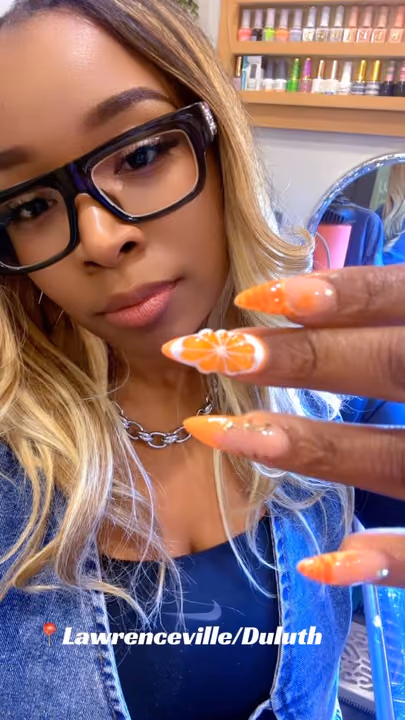 3d Sculpting, Encapsulation, Gel Extensions, Hand Painting — nail work by Luxury Accessory Nail Studio