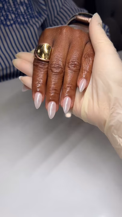 Apex Building, Chrome — nail work by Decatur