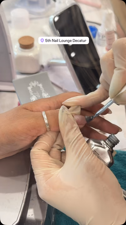 Cuticle Care, Gel Overlay — nail work by 5th Nail Lounge Decatur