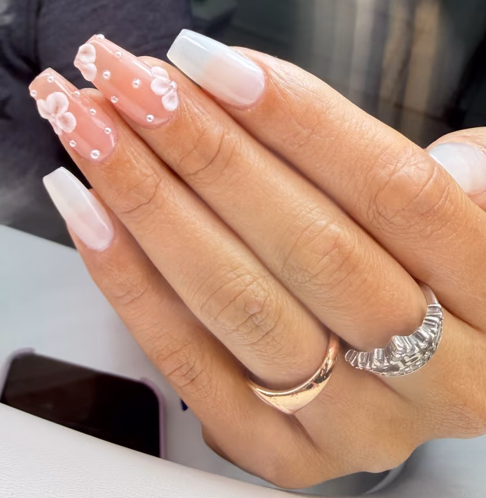 3d Sculpting, Ballerina, Encapsulation — nail work by QM Style