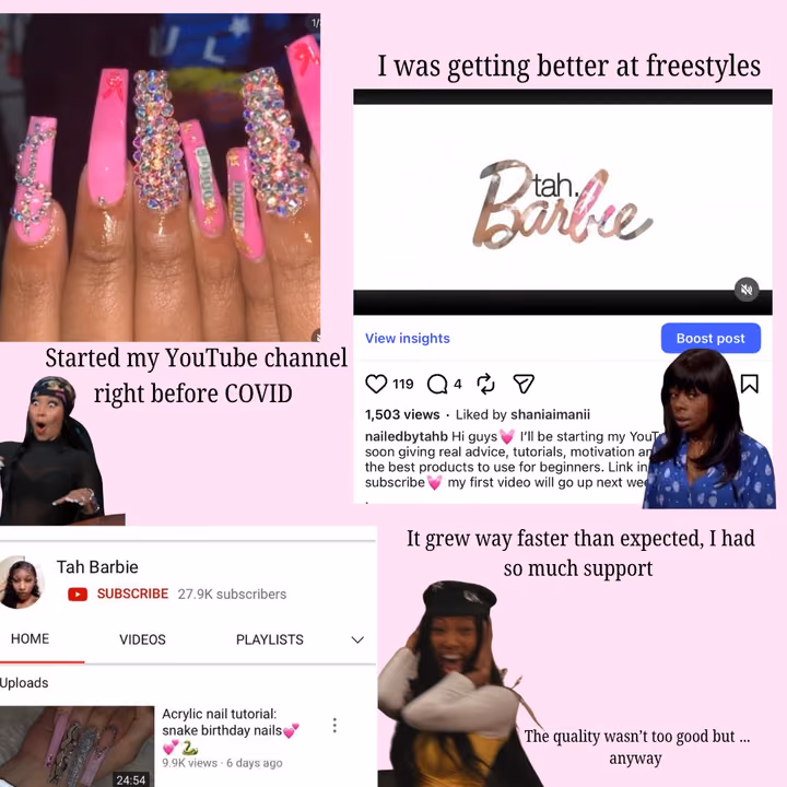 Sculpting, Hand Painting, Crystal Placement, Gem Placement — nail work by ATLANTA LICENSED NAIL INSTRUCTOR