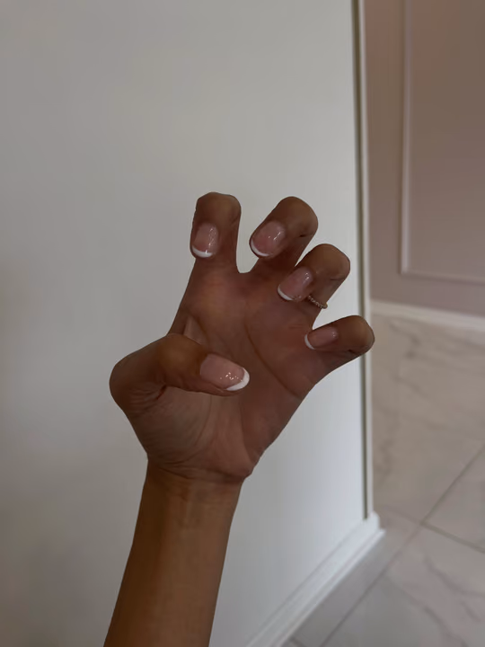 French Manicure — nail work by Liyah’s Lair