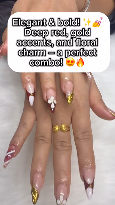 3d Sculpting, Chrome, Nail Extensions, Stiletto — nail work by Lush Nail Bar Toco Hills