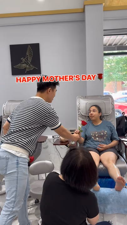 Nail work by Dor Nail Bar Atlanta