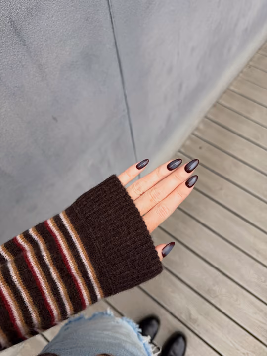 Cat Eye, Magnetic Gel, Structured Gel — nail work by Lacquer Nail Bar