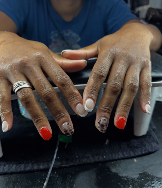Animal Print — nail work by Liyah’s Lair