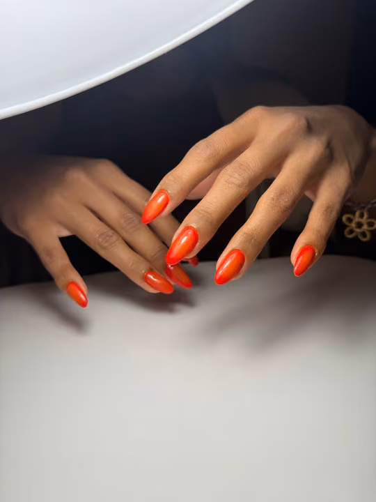 Airbrush, Ombre — nail work by Kakus Nails studio