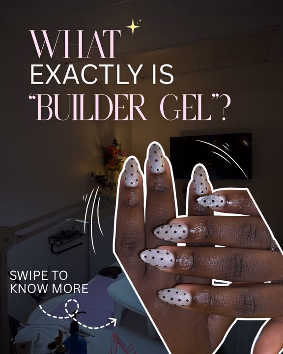 Structured Gel — nail work by MALIA M