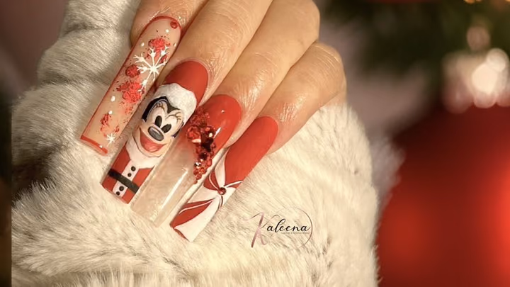 3d Sculpting, Character Art, Coffin, Encapsulation — nail work by Main street Nails spa