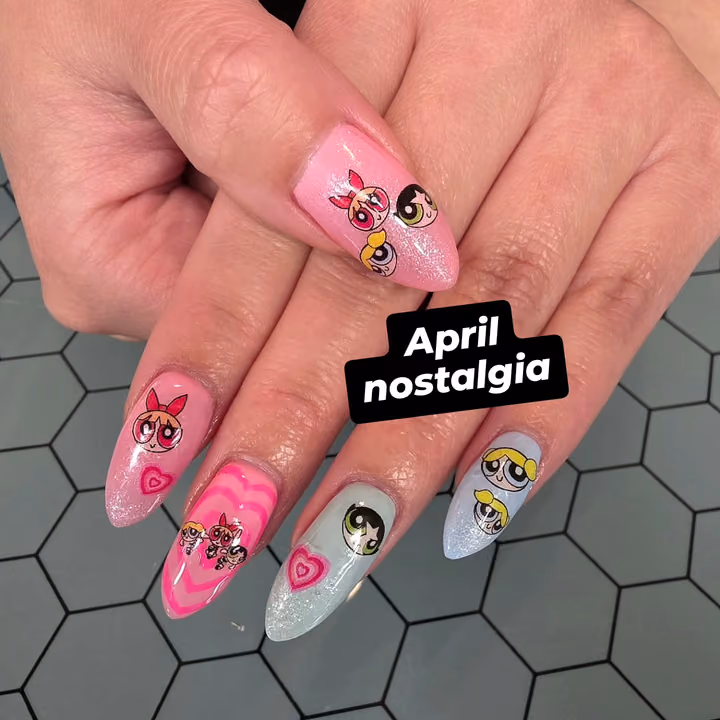 3d Sculpting, Character Art, Hand Painting — nail work by Kat