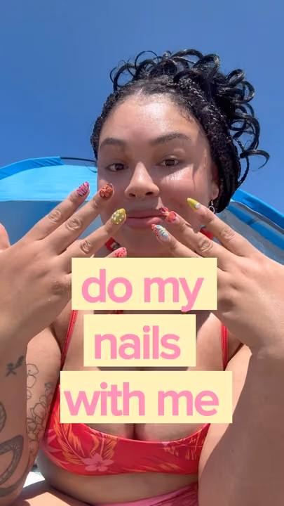 3d Sculpting — nail work by Judith