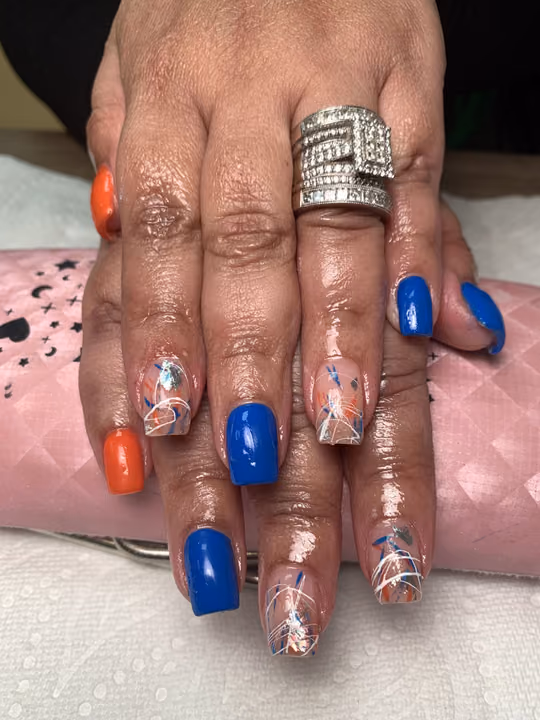 Transfer Foil, Line Art — nail work by just nails