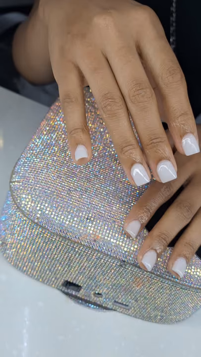 Chrome, Structured Gel — nail work by Nail Your Occassion