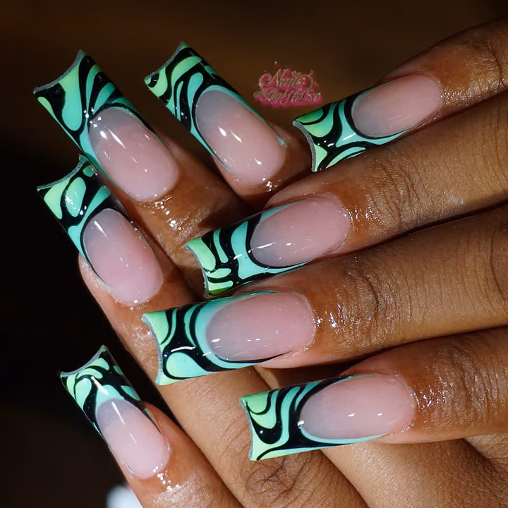 Nail work by ATL Nail Artist